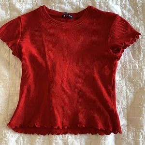 Brandy Melville red top